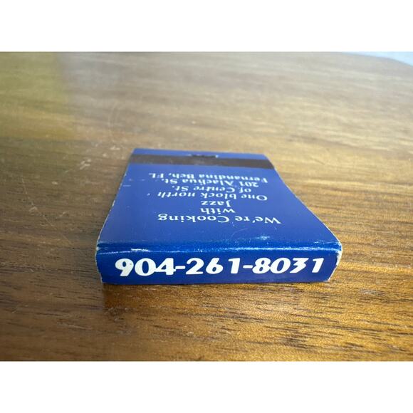 Vintage Matchbook The Snug Harbor Restaurant Fernandina Beach Florida Unstruck - Picture 4 of 6